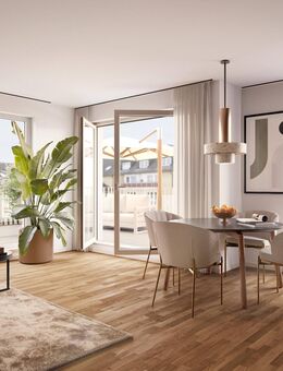 Exklsuive Dachterrassenwohnung: 2,5 Zimmer, flexibler Grundriss und Süd-West-Ausrichtung - München