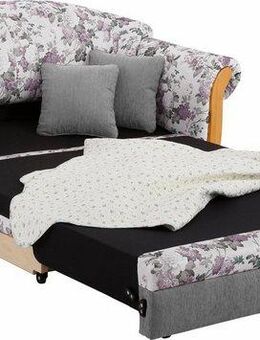 Home affaire 2-Sitzer Milano, Schlafsofa im Landhaus-Stil, bequem, Liegefläche 188/124cm, mit Bettfunktion