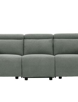 Home affaire 3-Sitzer SKAANE in Cord, Sofa mit manueller u. elektrischer Relaxfunktion, Relax-Funktion in 2 Sitzen, Kopfteilverstellung, Federkernpolsterung
