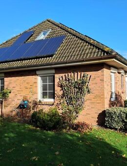 Top gepflegtes Einfamilienhaus mit schönem Garten, Teich, Doppelgarage, PV, Wallbox und Wärmepumpe - Kropp