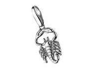 GIORGIO MARTELLO MILANO Charm Sternzeichen Sternzeichen Skorpion, Silber 925