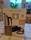 C3 Design Perkolator aus poliertem Edelstahl Kaffeebereiter NEU in 51645