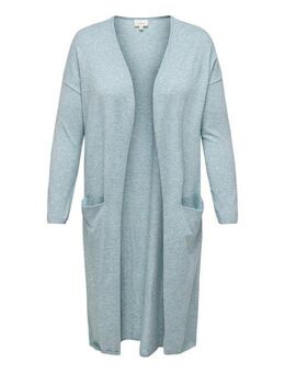 ONLY CARMAKOMA Strickjacke CARNEW ESLY LS OPEN LONG CARDIGAN NP KNT