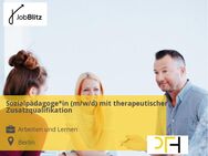 Sozialpädagoge*in (m/w/d) mit therapeutischer Zusatzqualifikation - Berlin