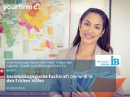 Sozialpädagogische Fachkraft (m/w/d) in den Frühen Hilfen - München