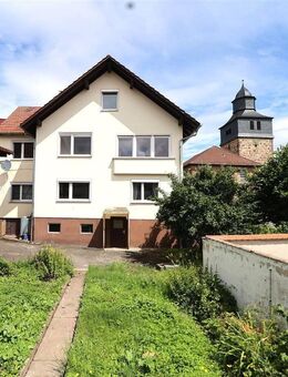 Bezahlbar und Familienfreundlich: Massives Einfamilienhaus mit viel Platz, Garten und Garage - Berkatal