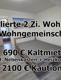 ab sofort - möblierte 2 Zimmer Whg in 2er WG - Pirmasens