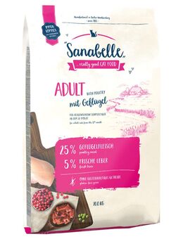 Sparpaket Sanabelle 2 x 10 kg - Adult mit Geflügel