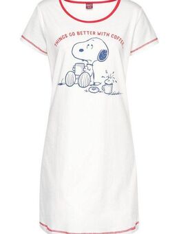 PEANUTS Nachthemd mit Snoopy Druckmotiv