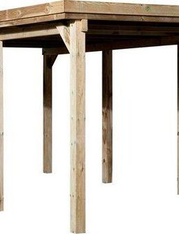 weka Einzelcarport 617 Gr.2, BxT: 322x612 cm, 215 cm Einfahrtshöhe