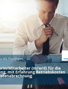 Mitarbeiterin/Mitarbeiter (m/w/d) für die Buchhaltung, mit Erfahrung Betriebskosten / Nebenkostenabrechnung - Weimar