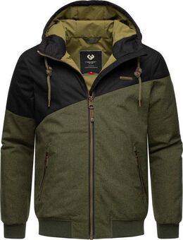 Ragwear Winterjacke Wings stylische Herren Outdoorjacke mit großer Kapuze