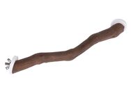 TIAKI Eck-Vogelsitzstange aus Naturholz - Größe S: L 30 x B 2 cm