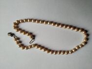 Perlenkette (Kunstperlen mattiert), ca 41cm - Regensburg
