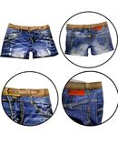 Kreative Jeans Motiv Herren Unterwäsche Männer Short Boxershort Unterhose Blau S M L XL 14,90€* in 78052