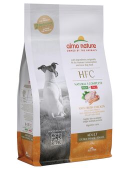 1,2 kg Almo Nature HFC Adult Hund XS-S zum Sonderpreis! - Huhn