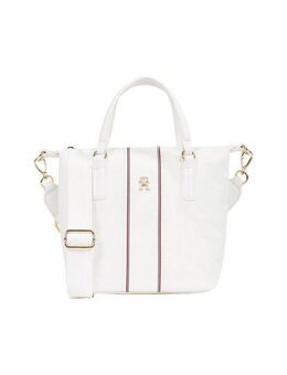 Tommy Hilfiger Tragetasche POPPY SMALL TOTE CORP, Damen Umhängetasche, Schultertaschen, Henkeltasche mit buntem Zipper