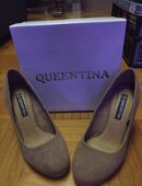 Queentina Pumps khaki Größe 36 in 63785