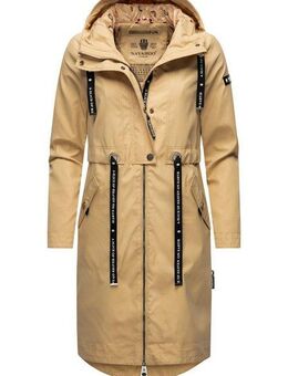 Navahoo Funktionsparka Josinaa stylische Übergangs Outdoorjacke mit Kapuze