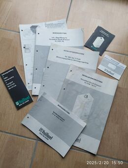 alte Unterlagen für Vaillant Brennwerttherme VC VCW 196 - Fulda Zentrum