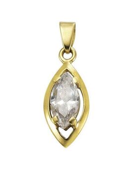 Vivance Kettenanhänger 333/- Gelbgold Zirkonia