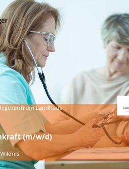 Pflegefachkraft (m/w/d) - Blomesche Wildnis