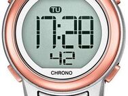 CALYPSO WATCHES Chronograph Digital Crush K5736/2, Armbanduhr, Quarzuhr, Damenuhr, Digitalanzeige, Datum, Stoppfunktion
