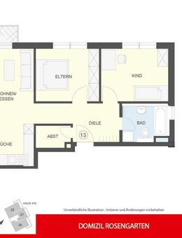 DOMIZIL ROSENGARTEN -3 Zi MIT FERIENWOHNUNG NUTZUNG -WHG13 - Garmisch-Partenkirchen