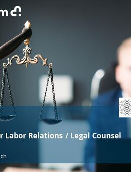 HR Advisor Labor Relations / Legal Counsel (m/w/d) - Grevenbroich