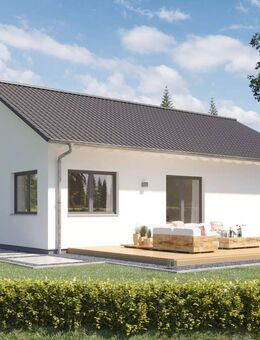 Bungalow-Klassiker mit erfrischende Simplizität, Barrierefrei, außen kompakt, innen offen und hell. - Seevetal