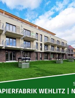 ERSTBEZUG NEUBAU in der Papierfabrik | Familienoase mit Süd-Balkon, Gäste-WC, TG-Stellplatz u.v.m. - Schkeuditz