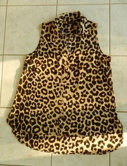 Bodyflirt Bluse ärmellos - Top - nicht blickdicht - Leopard Wildkatze - Chemnitz