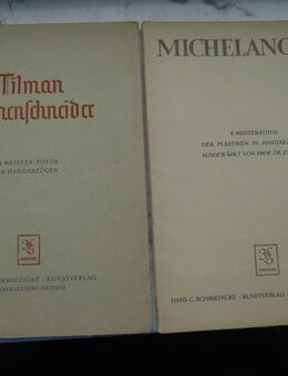 Michelangelo+Tilman Riemenschneider 16 Meister-Fotos Vintage zus. 8,- - Flensburg