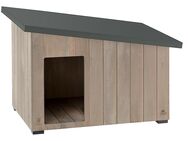 Ferplast Hundehütte Argo - Größe 100: B 114,5 x T 73 x H 81 cm