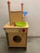 Puppenküche für Kids ab ca. 3 J. - Massivholz, nachhaltig & natürlich... in 80809