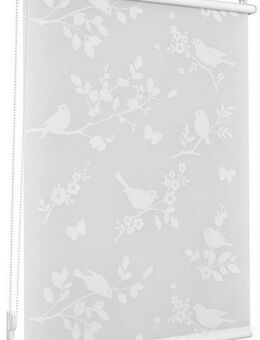 Seitenzugrollo Rollo Klemmfix, ohne Bohren, blickdicht - Ausbrenner, LICHTBLICK ORIGINAL, blickdicht, freihängend, Klemmfix