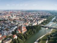 Neubau: Moderne 3-Zimmer-Wohnung mit technischen Raffinessen und großem Balkon im ruhigen Innenhof - München