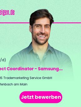 Project Coordinator (m/w/d) - Samsung Team - Offenbach (Main)