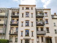 Sonniger Balkon sowie neue Einbauküche und Tageslichtbad mit Wanne - Leipzig