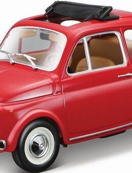 Bburago Sammlerauto Fiat 500L (1968), Maßstab 1:24