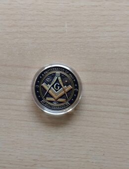 Freimaurer Medaille/Münze 4cm - Harrislee