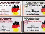 KSS GmbH: MiNr. 28 - 31, "Wertmarke Deutschland", Satz, pfr. - Brandenburg (Havel)