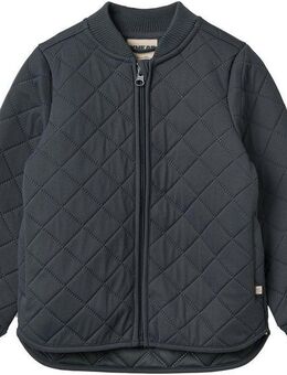 WHEAT Outdoorjacke Loui mit cooler Steppung und praktischen Daumenlöchern, hinten länger
