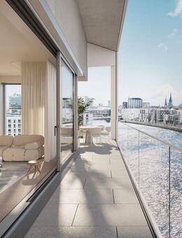 Exklusive 4-Zimmer-Wohnung mit Blick auf die Hamburger Skyline - Hamburg