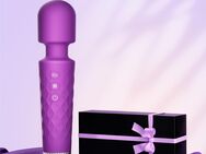 Vibrator Vibration für frauen, Dildo mit 10 Vibrationsintensitäten, Sex spielzeug für die frau paare 20 Vibrationsfrequenzen, Vibratorensets für frauen klitoris Massagestab, Massage Lila - Essen