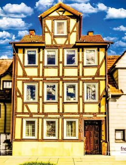 Hann.-Münden: Großes Fachwerkhaus an der Werra - Hannoversch Münden Zentrum