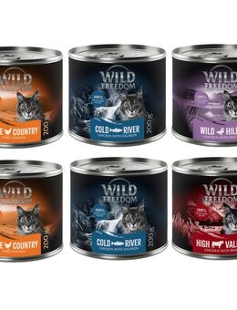 Sparpaket Wild Freedom Adult 24 x 200 g - Mixpaket 2 (4 Sorten)