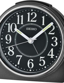 Seiko Quarzwecker Wecker, Schlafzimmer, Leuchtzeiger, durchlaufende Sekunde