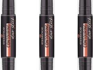 Essence Contouring-Stick CONTOURING duo stick, 3-tlg., mit zwei Farbtönen
