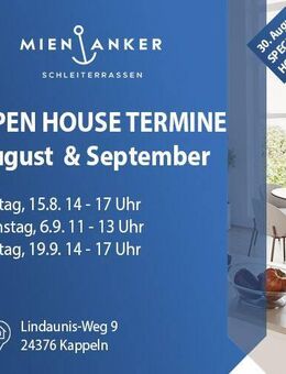 Wohnen mit Weitblick! Galeriewohnung mit mehreren Möblierungsvarianten - provisionsfrei | WE 302 - Kappeln (Schleswig-Holstein)